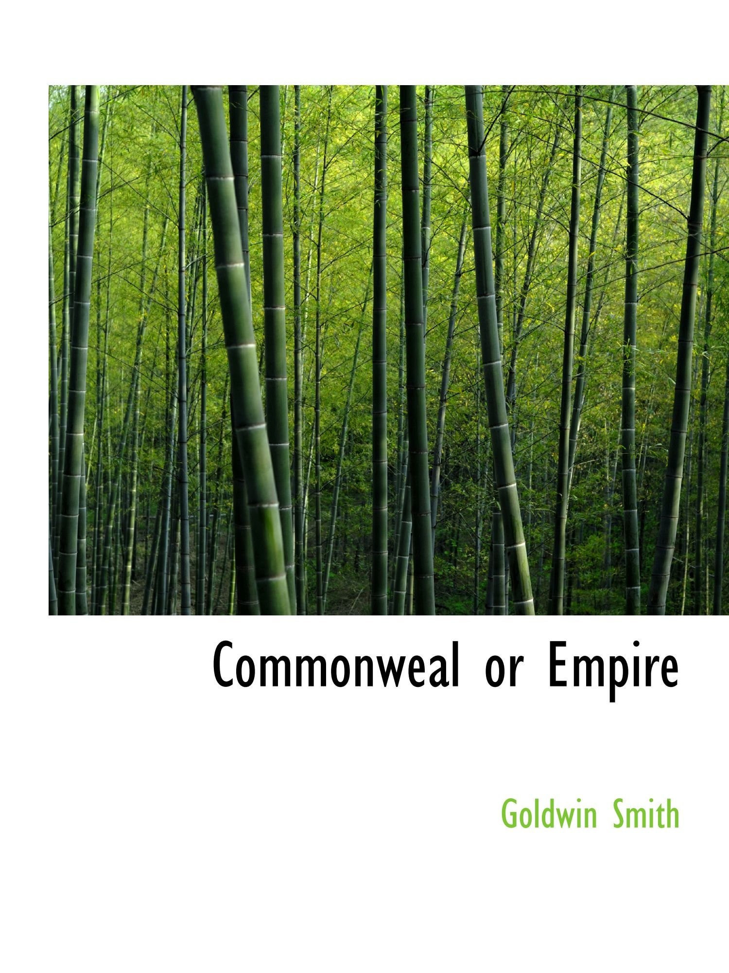 Commonweal or Empire