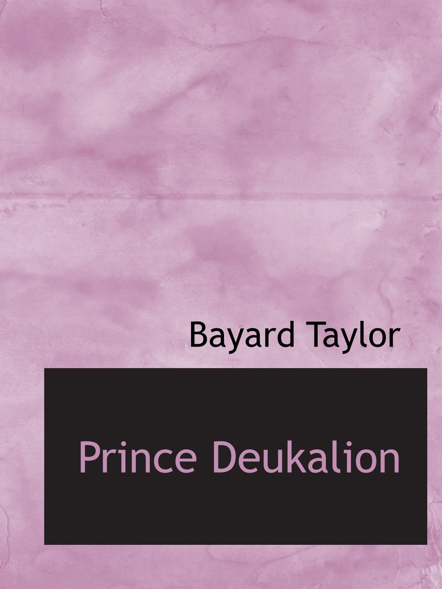 Prince Deukalion