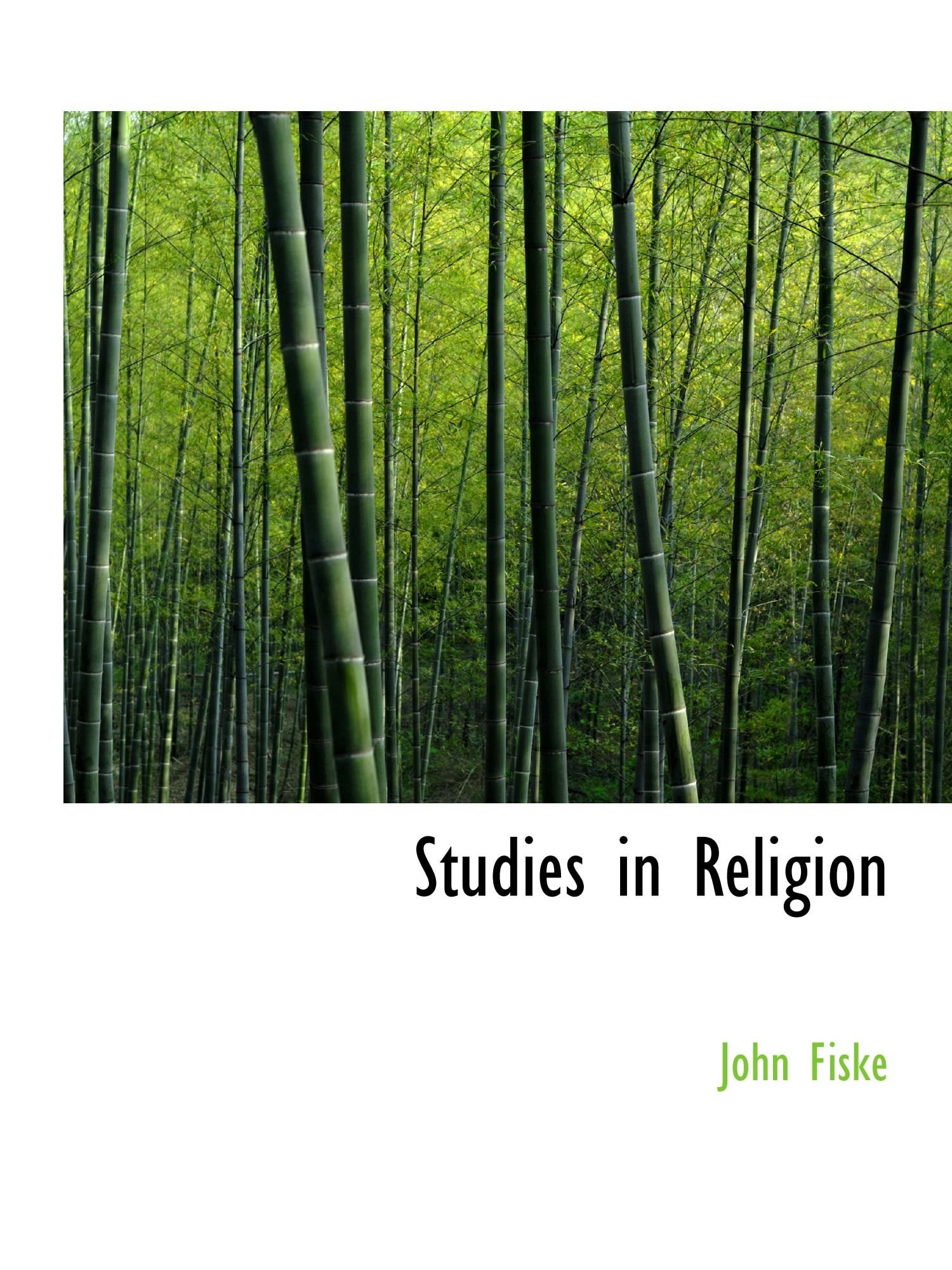 Studies in Religion