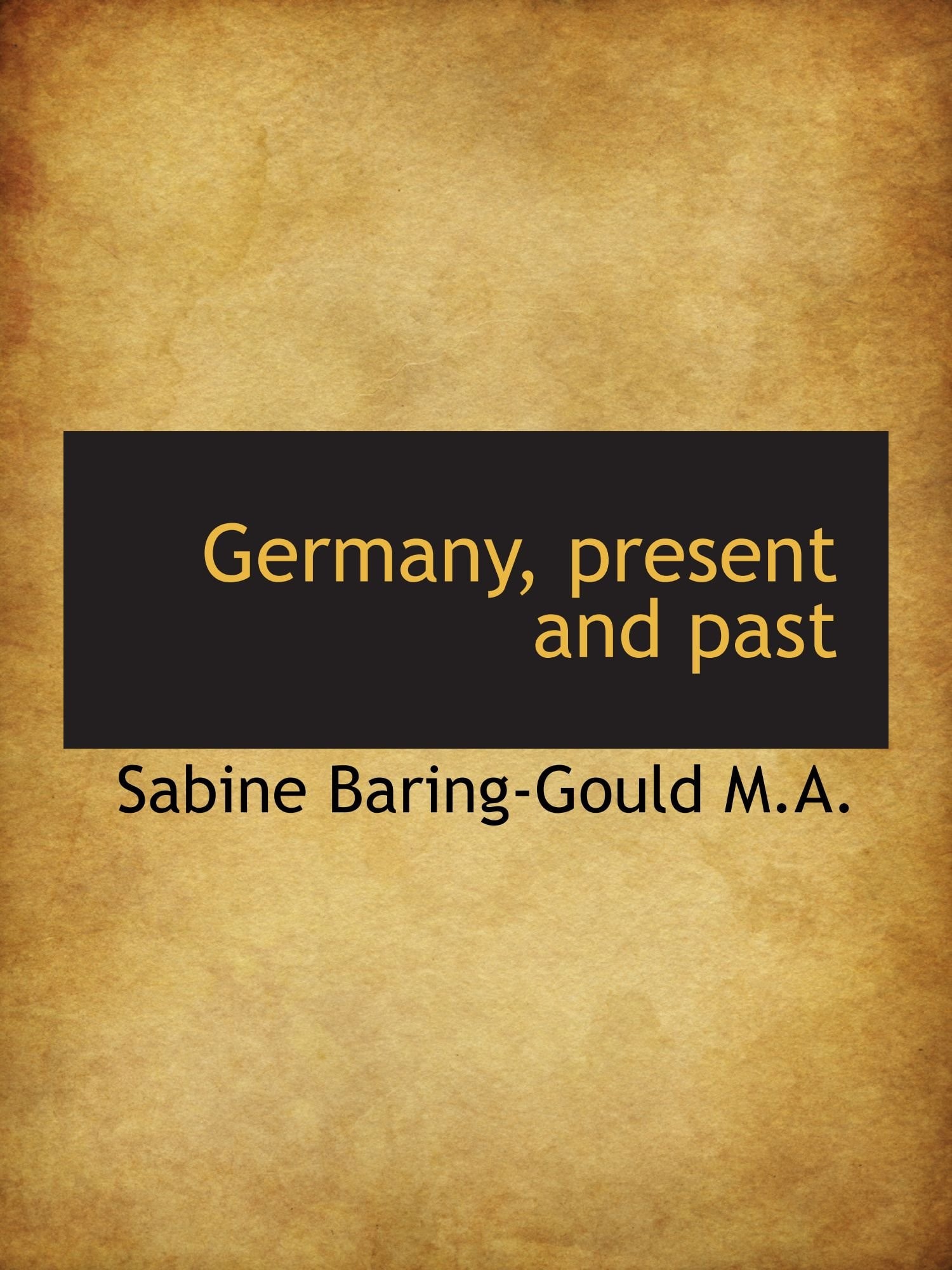 Germany, present and past