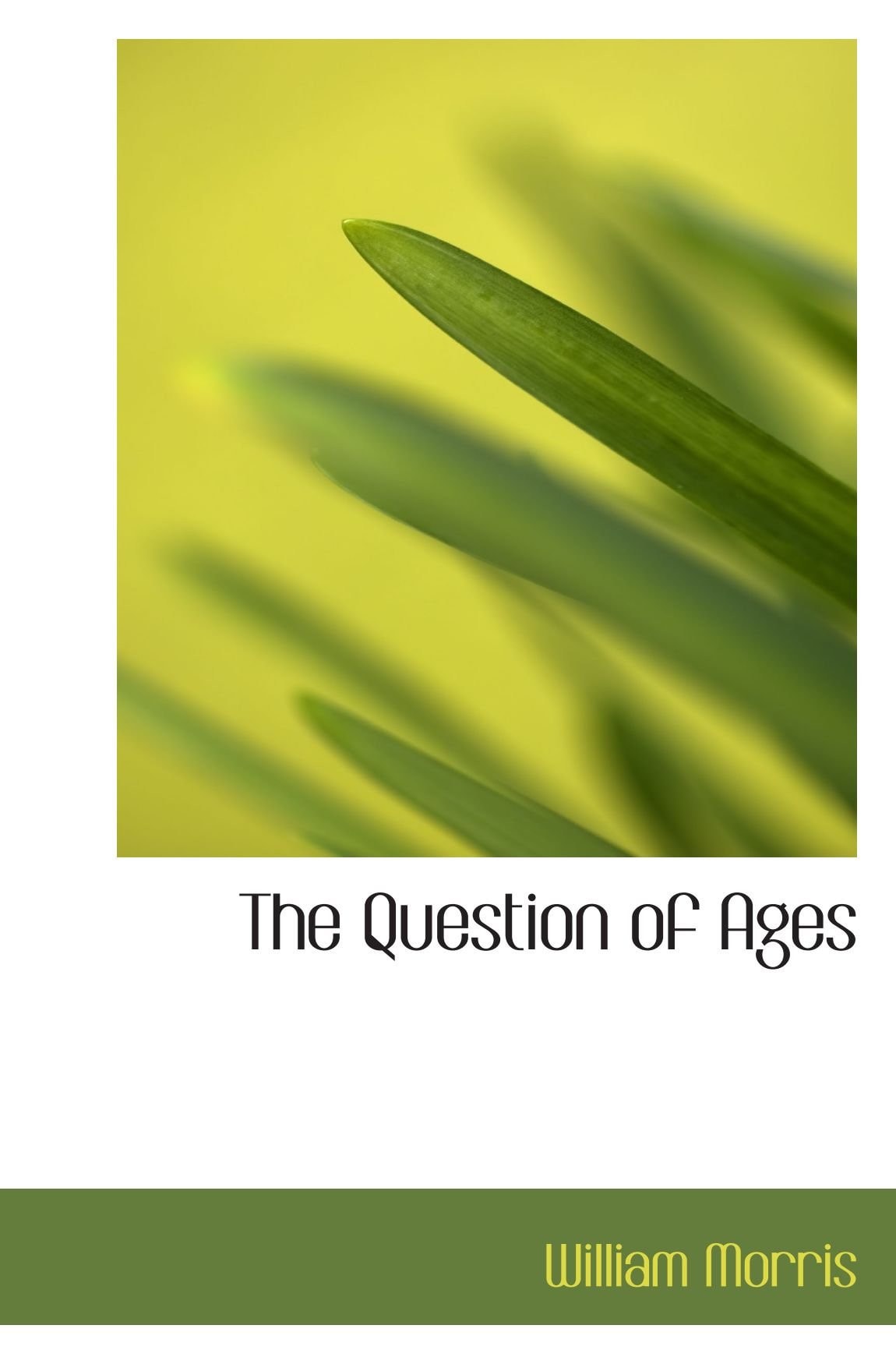 The Question of Ages