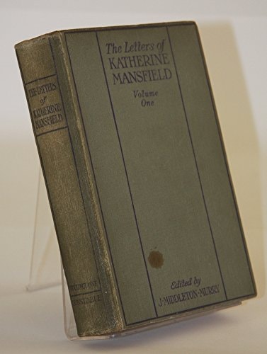 THE LETTERS OF KATHERINE MANSFIELD - in 2 volumes