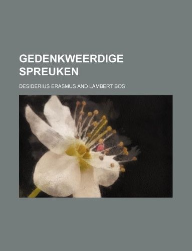 Gedenkweerdige spreuken