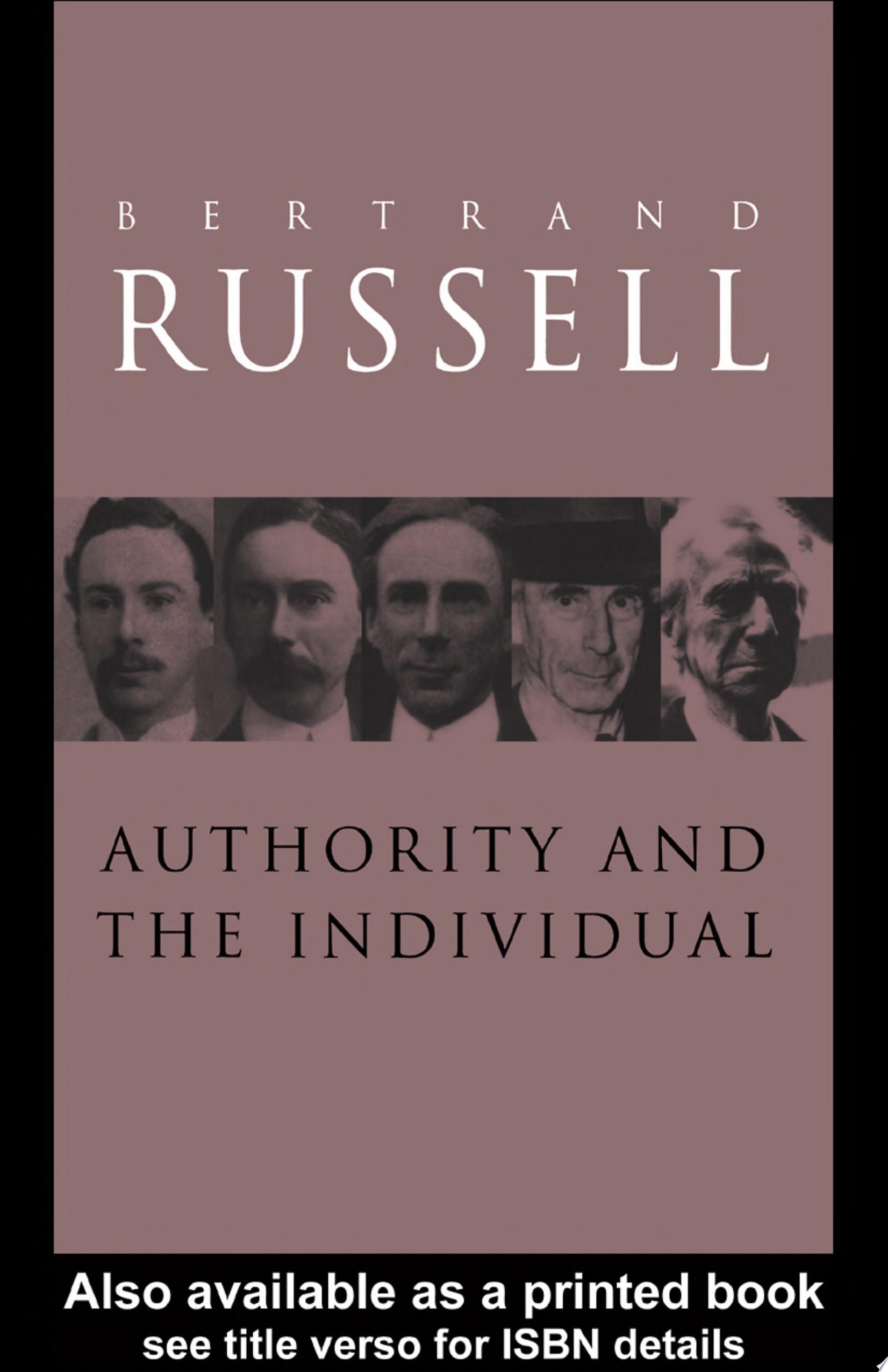 Authority and the Individual