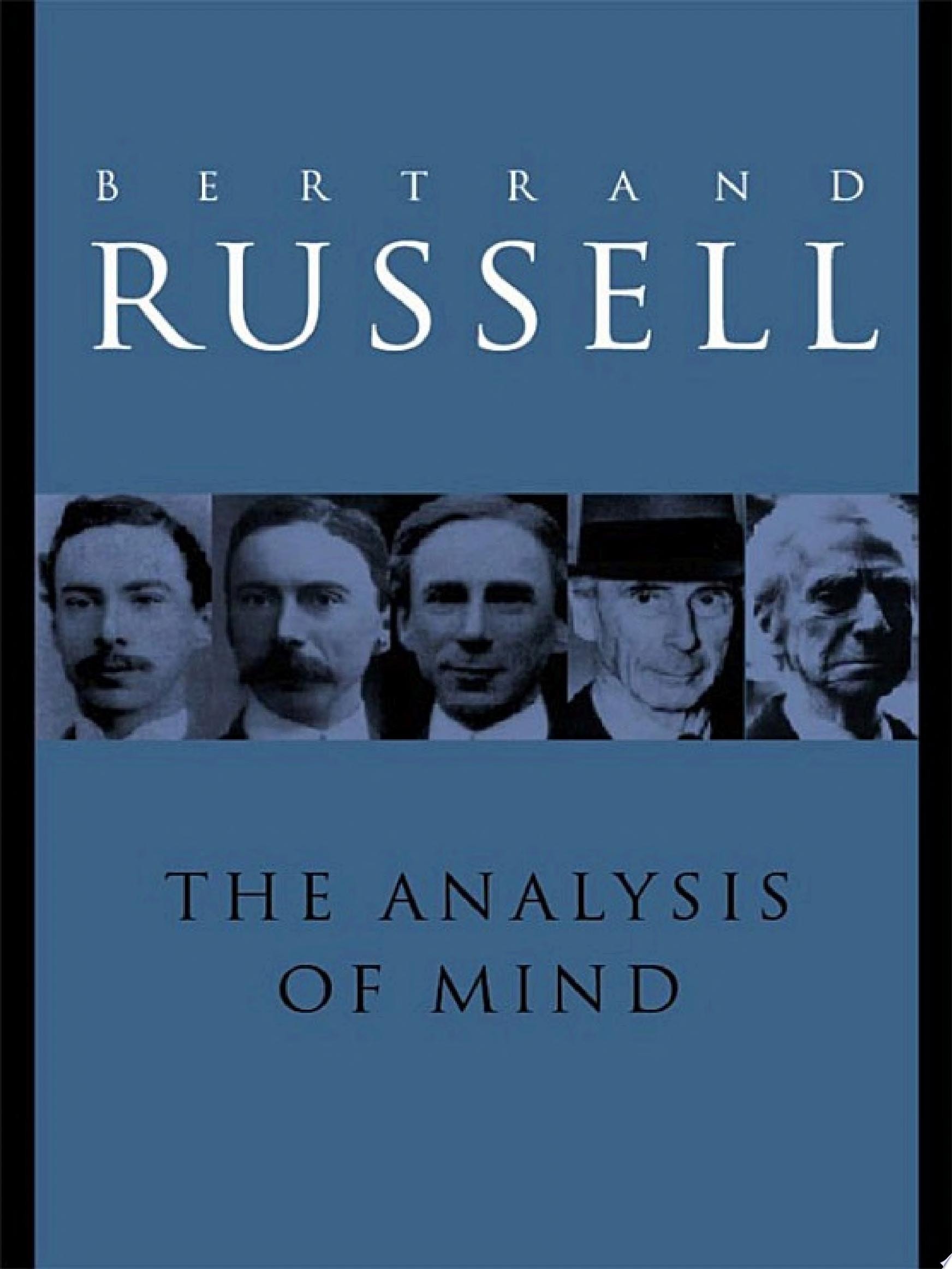 Analysis of Mind