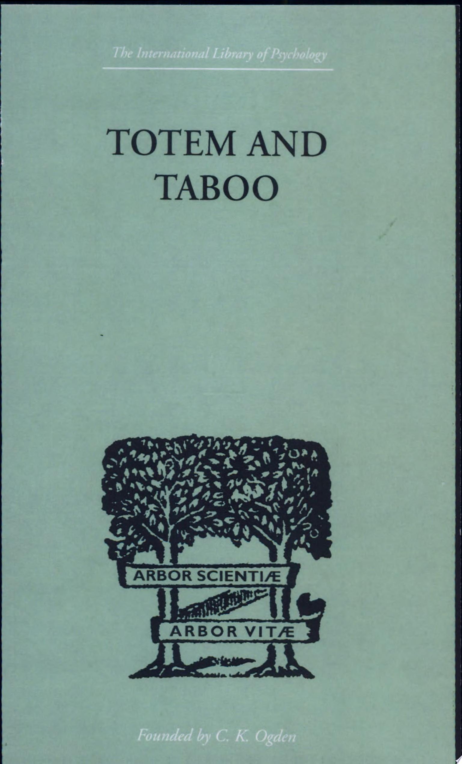 Totem and Taboo