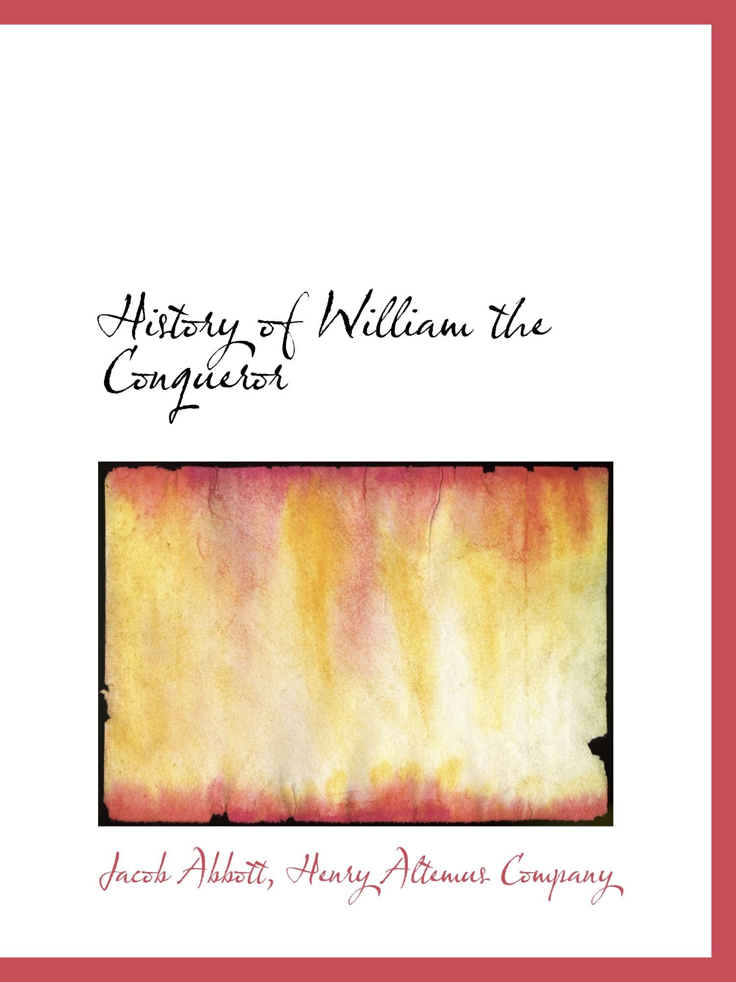 History of William the Conqueror