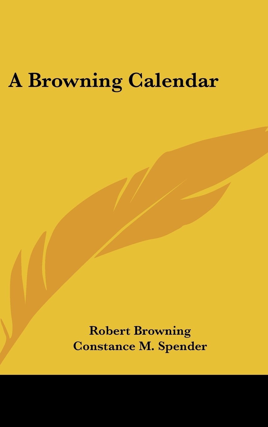 A Browning Calendar