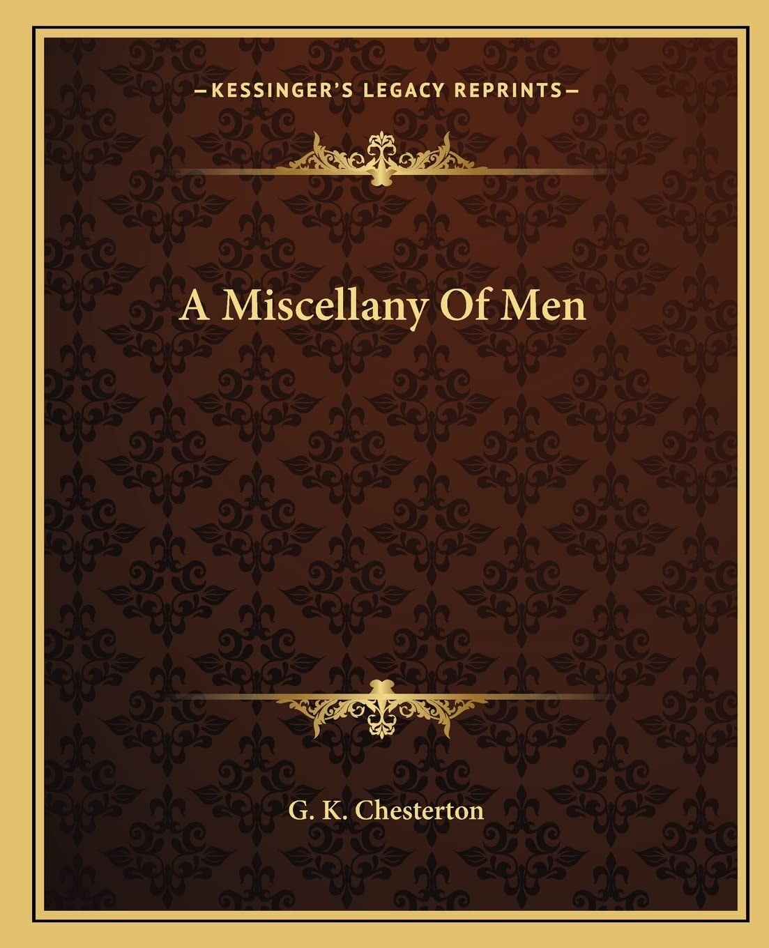A Miscellany of Men