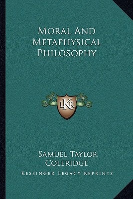 Moral And Metaphysical Philosophy