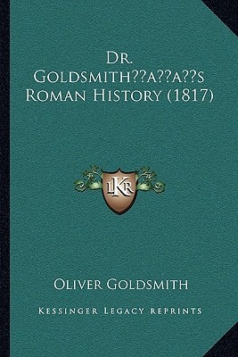 Dr. Goldsmith's Roman History (1790)