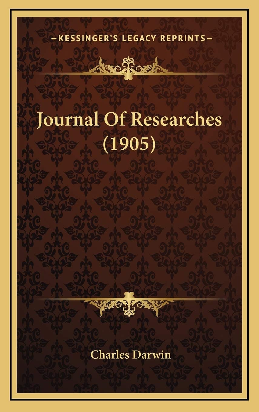 Journal Of Researches (1905)