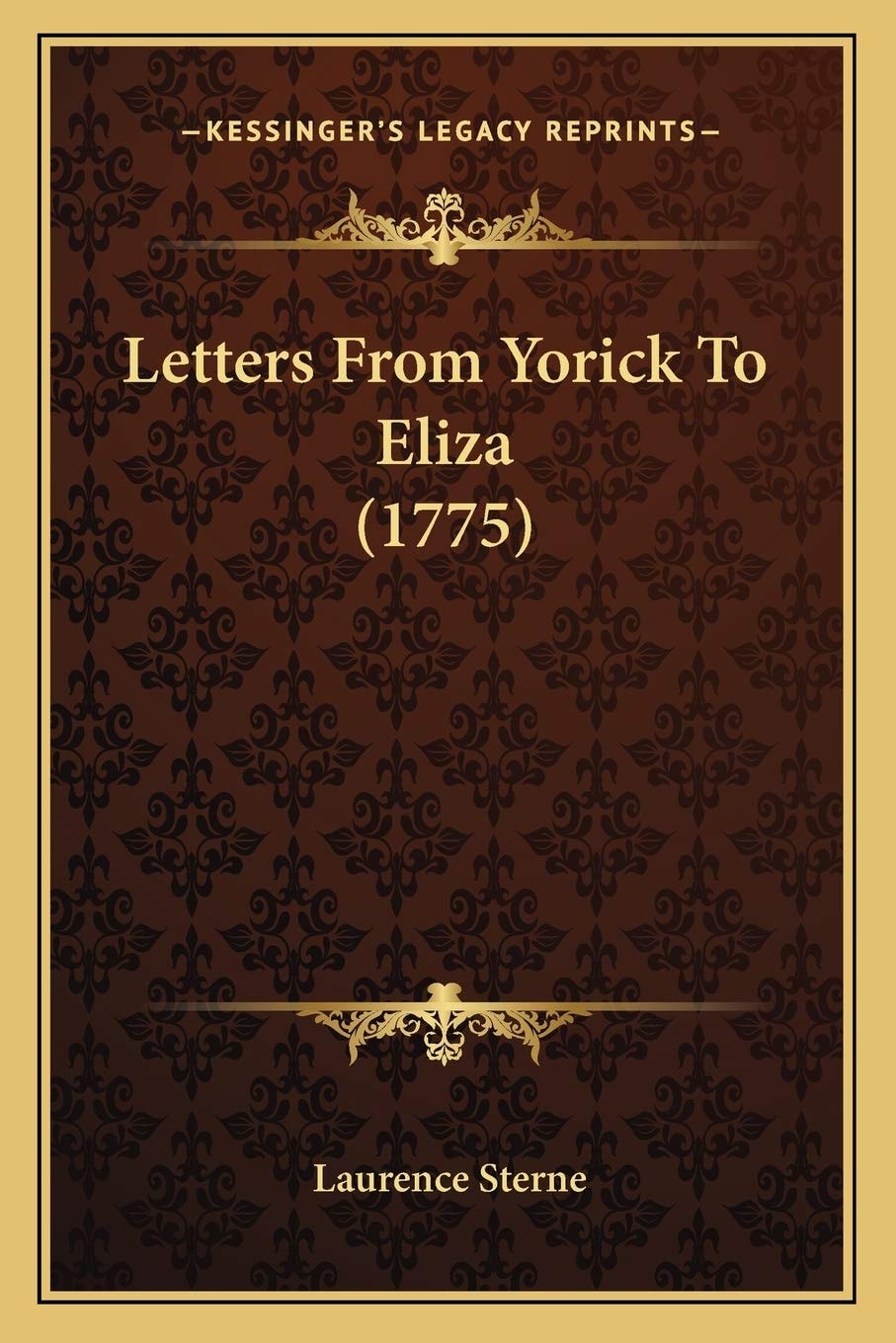 Letters from Yorick to Eliza