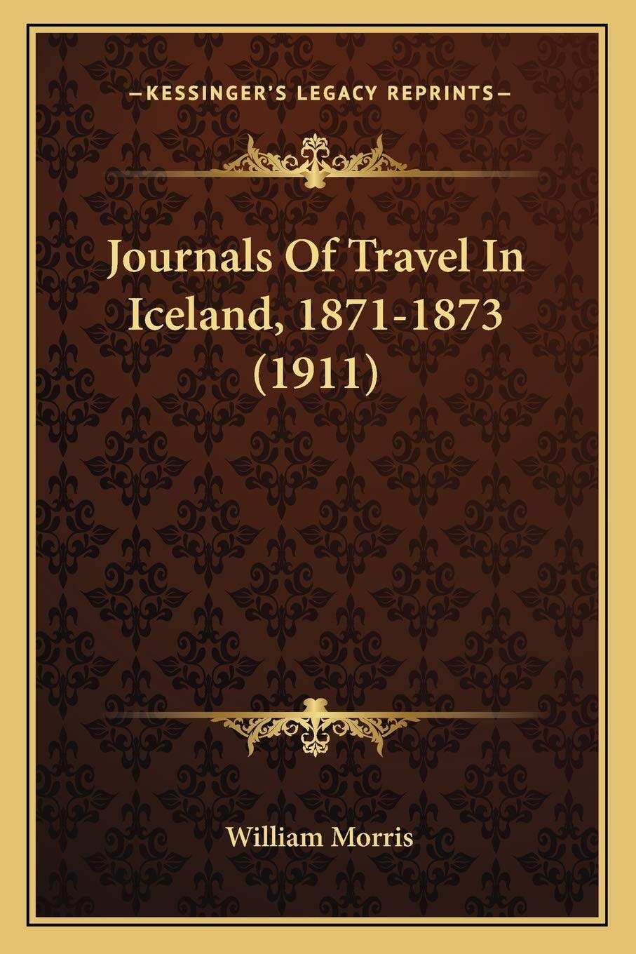 Journals Of Travel In Iceland, 1871-1873 (1911)