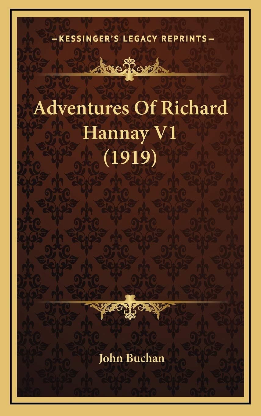 Adventures Of Richard Hannay V1 (1919)