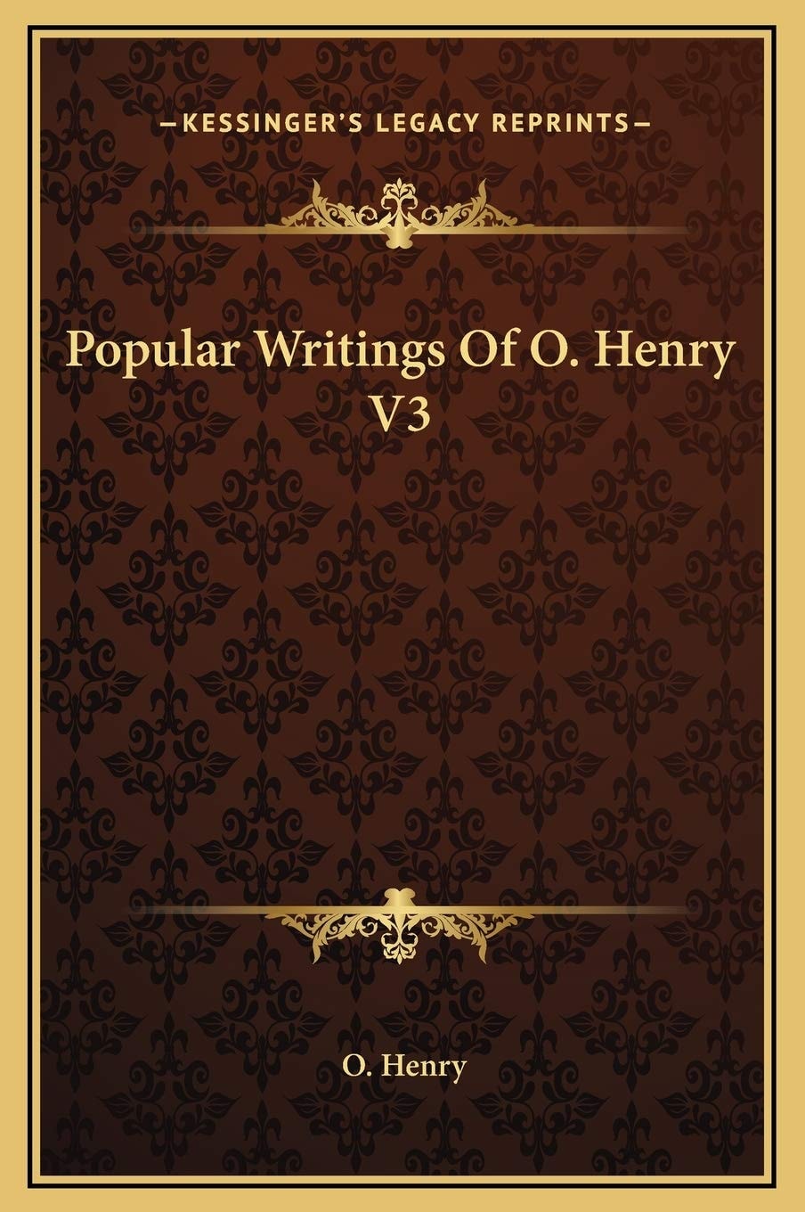 Popular Writings Of O. Henry V3