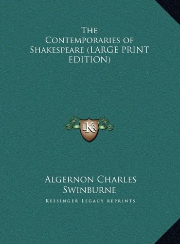 The Contemporaries of Shakespeare