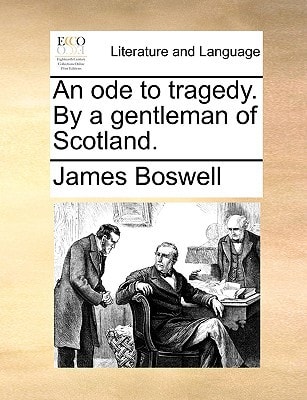 An ode to tragedy. By a gentleman of Scotland