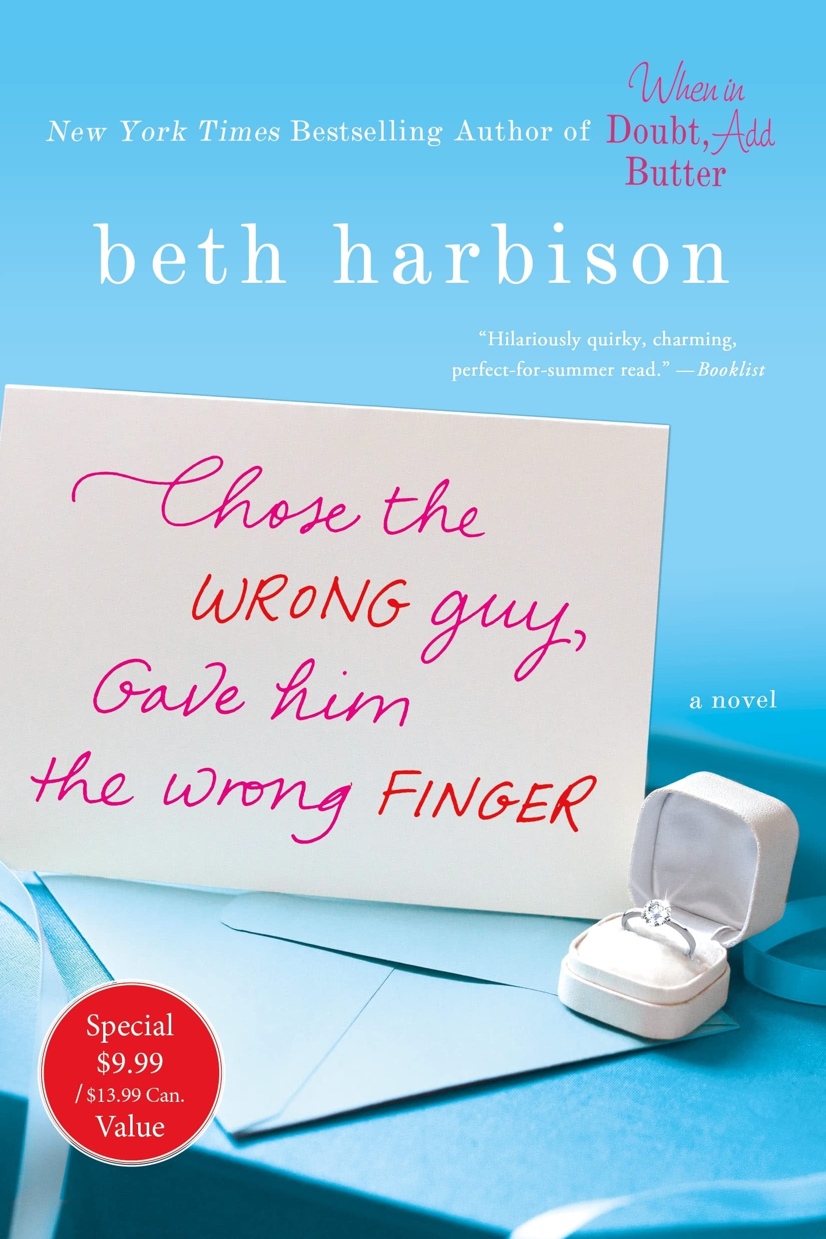 Chose the Wrong Guy, Gave Him the Wrong Finger A Novel