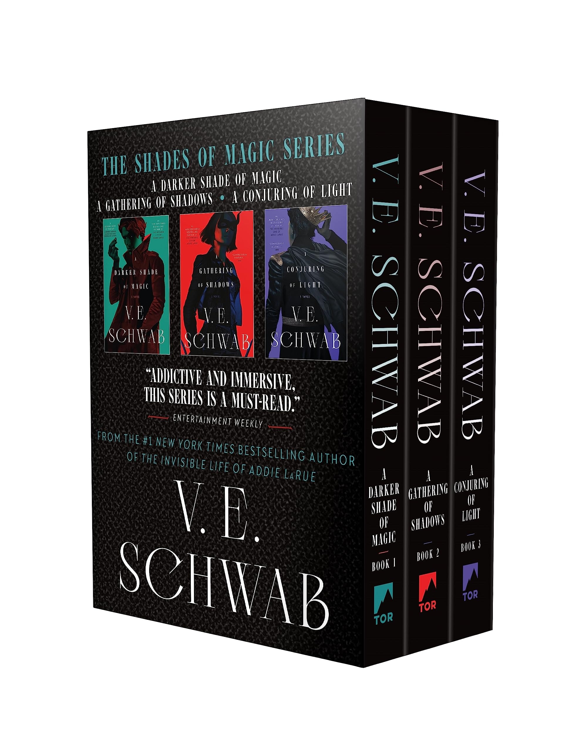 Shades of Magic Trilogy Boxed Set A Darker Shade of Magic, a Gathering of Shadows, a Conjuring of Light
