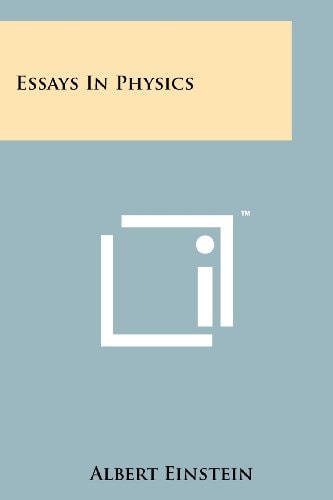 Essays In Physics