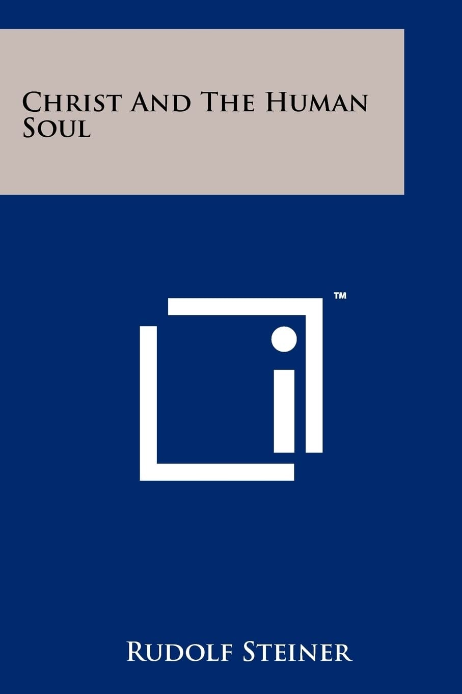Christ and the Human Soul