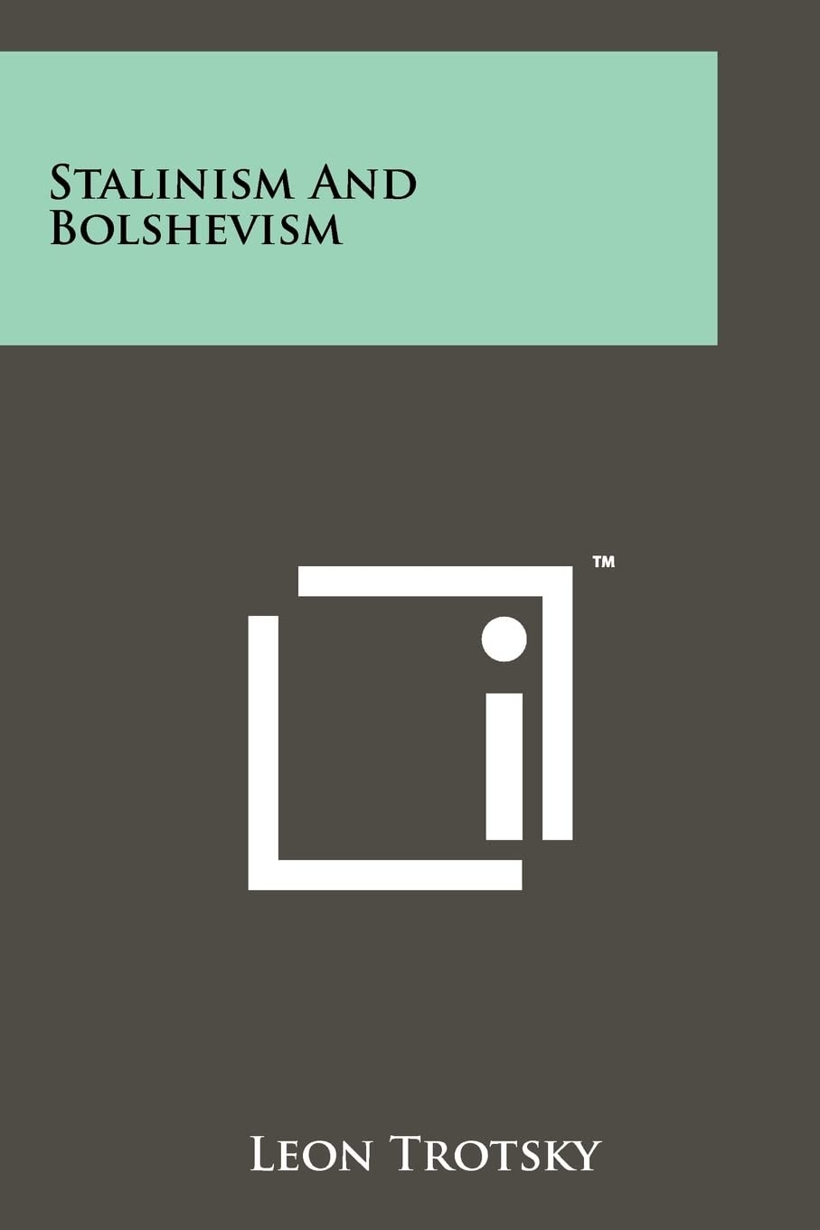 Stalinism and Bolshevism
