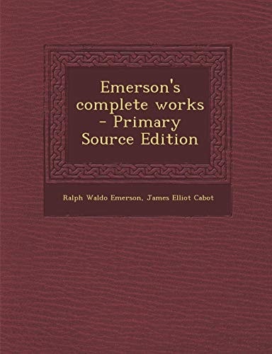 Emerson's complete works