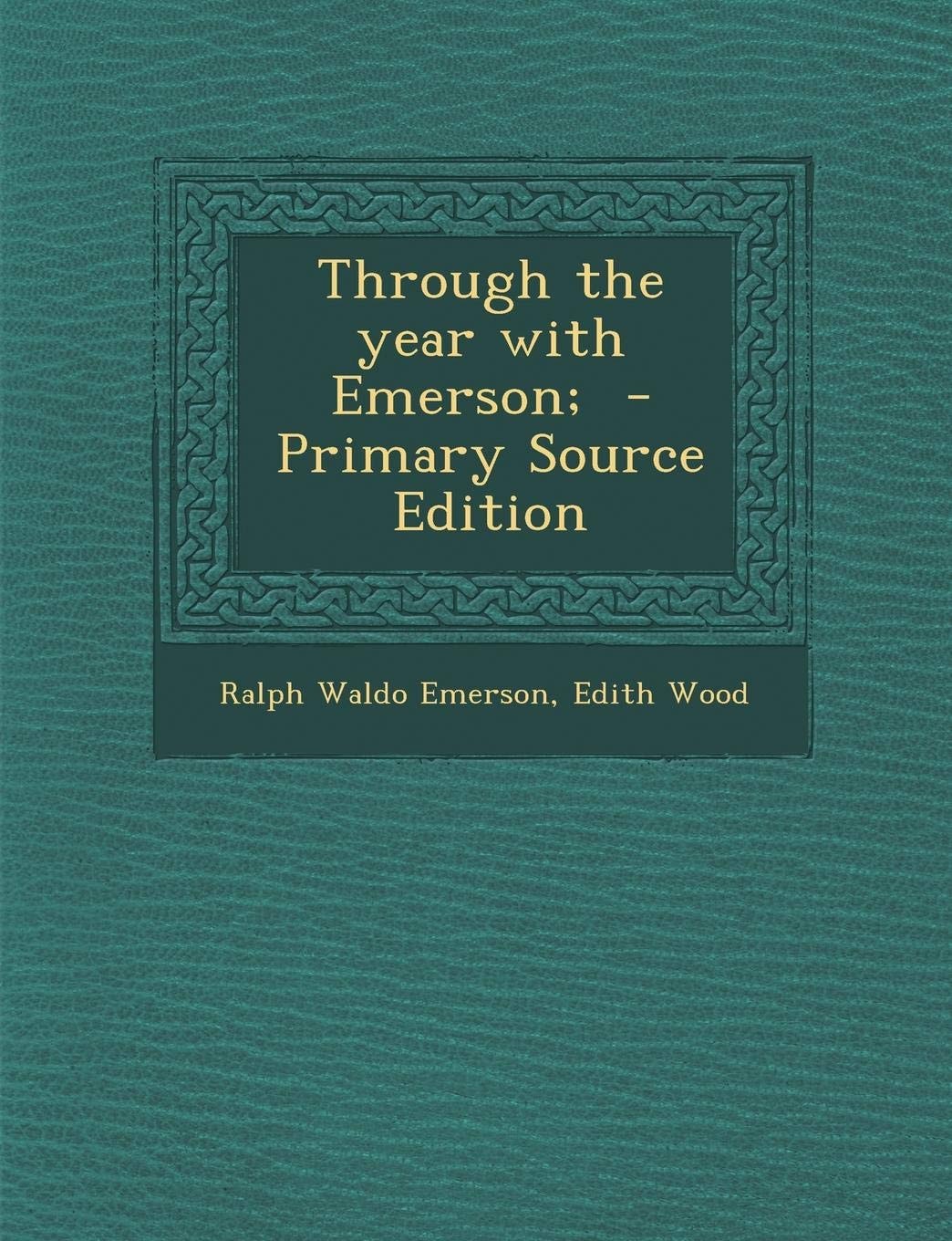 Through the year with Emerson;