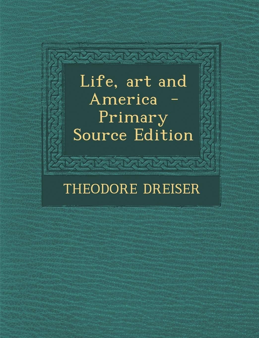 Life, art and America