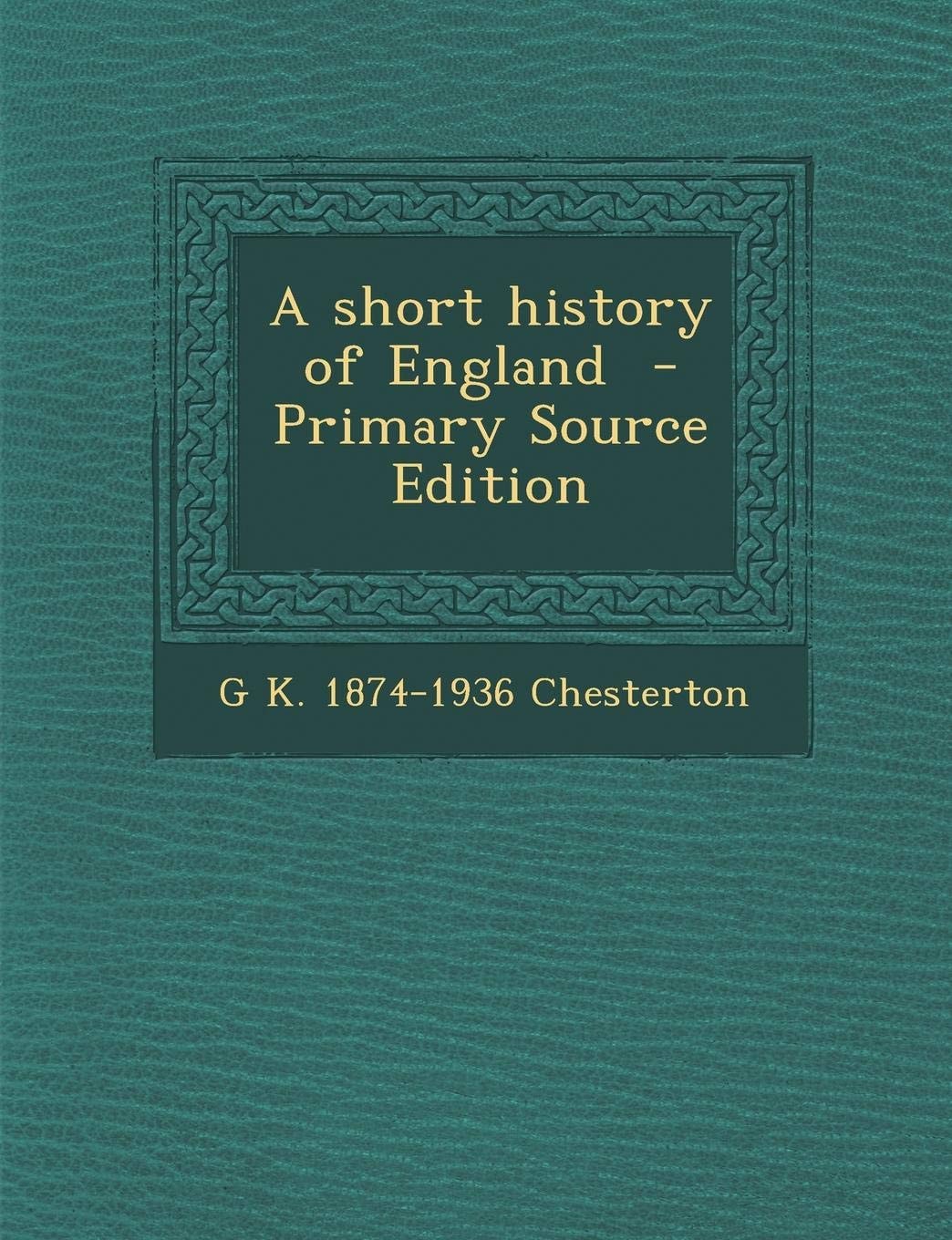 Short History of England