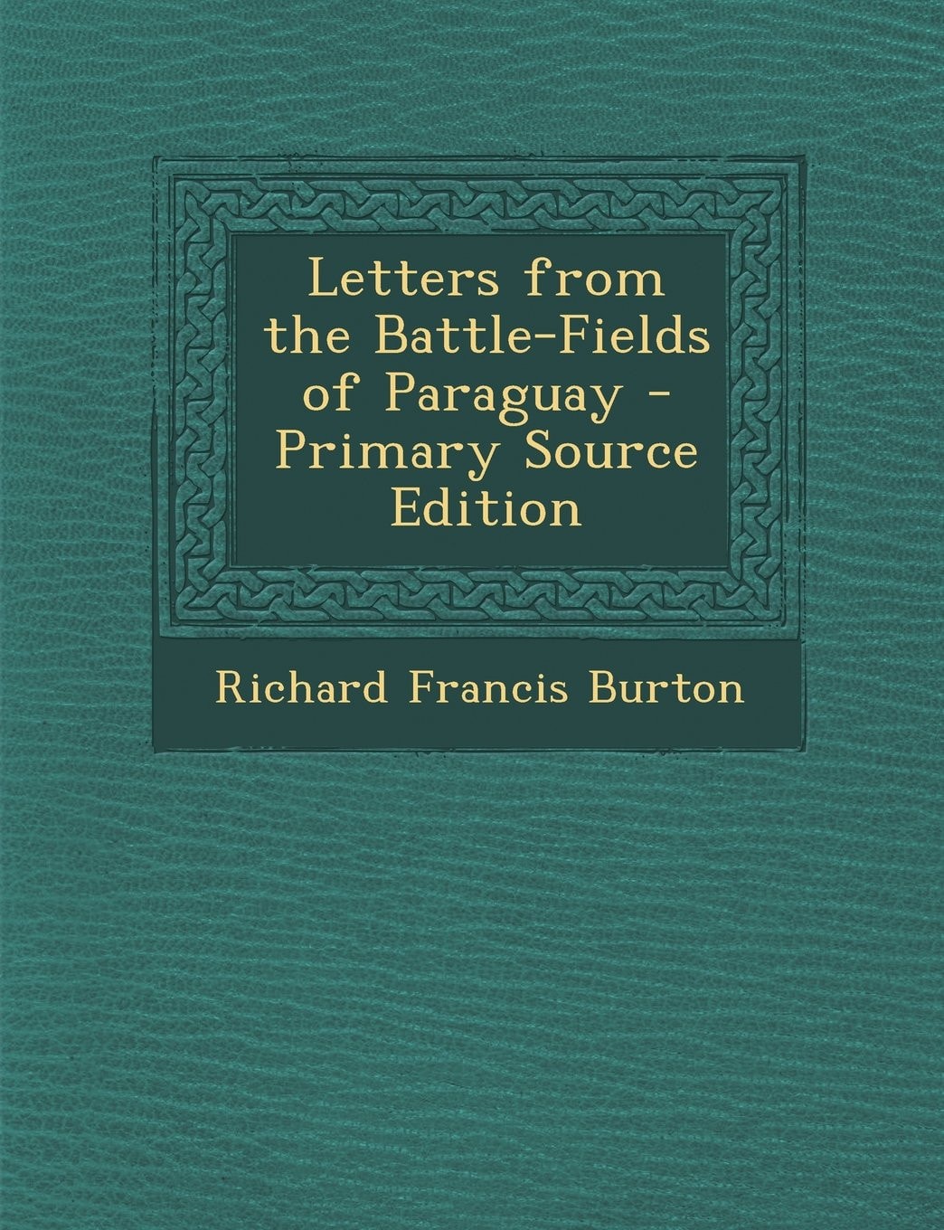 Letters from the Battle-Fields of Paraguay - Primary Source Edition