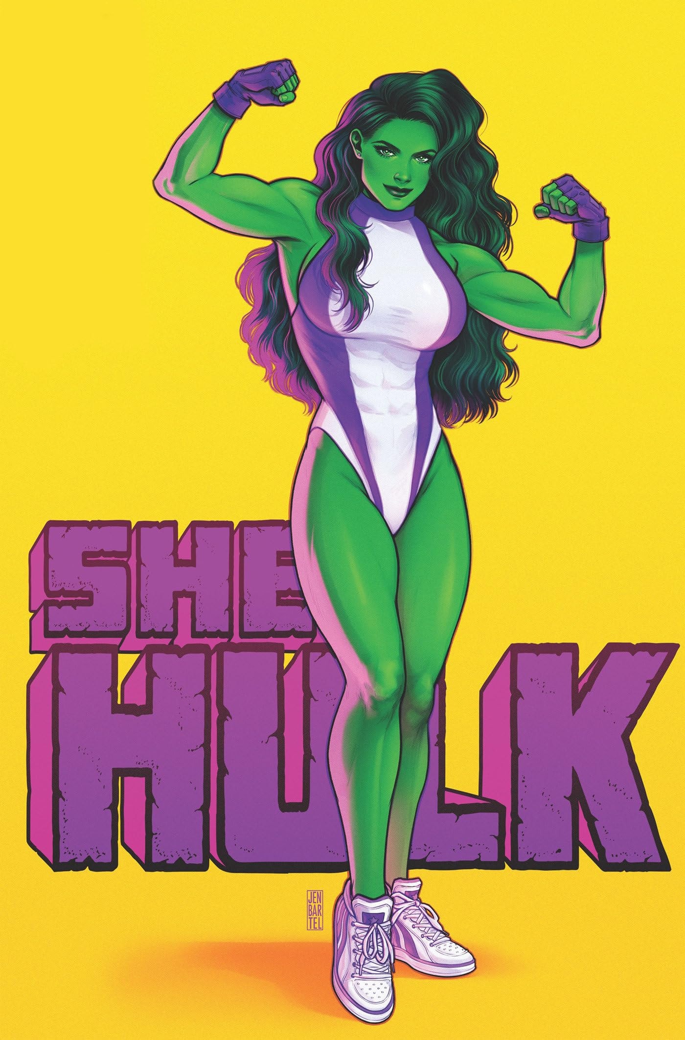 She-Hulk by Rainbow Rowell Omnibus Jen Bartel Cover