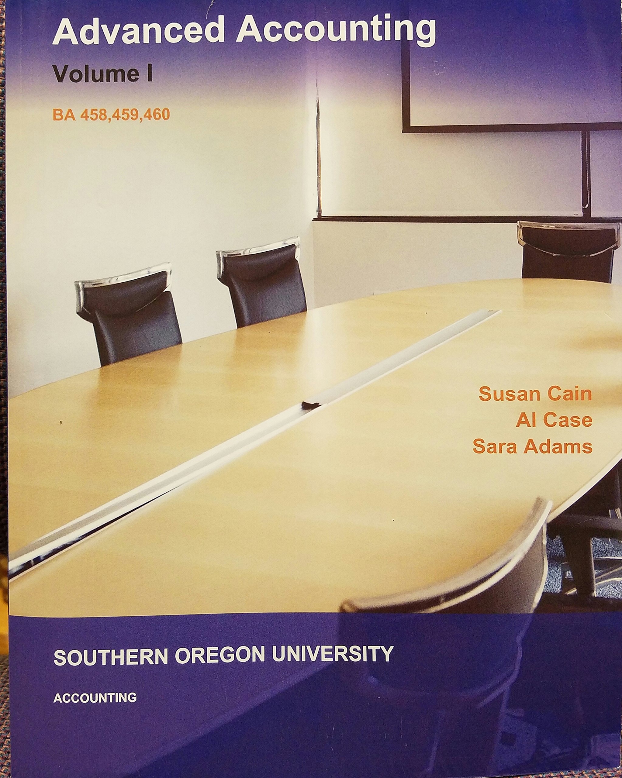 Advanced Accounting Volume I & II