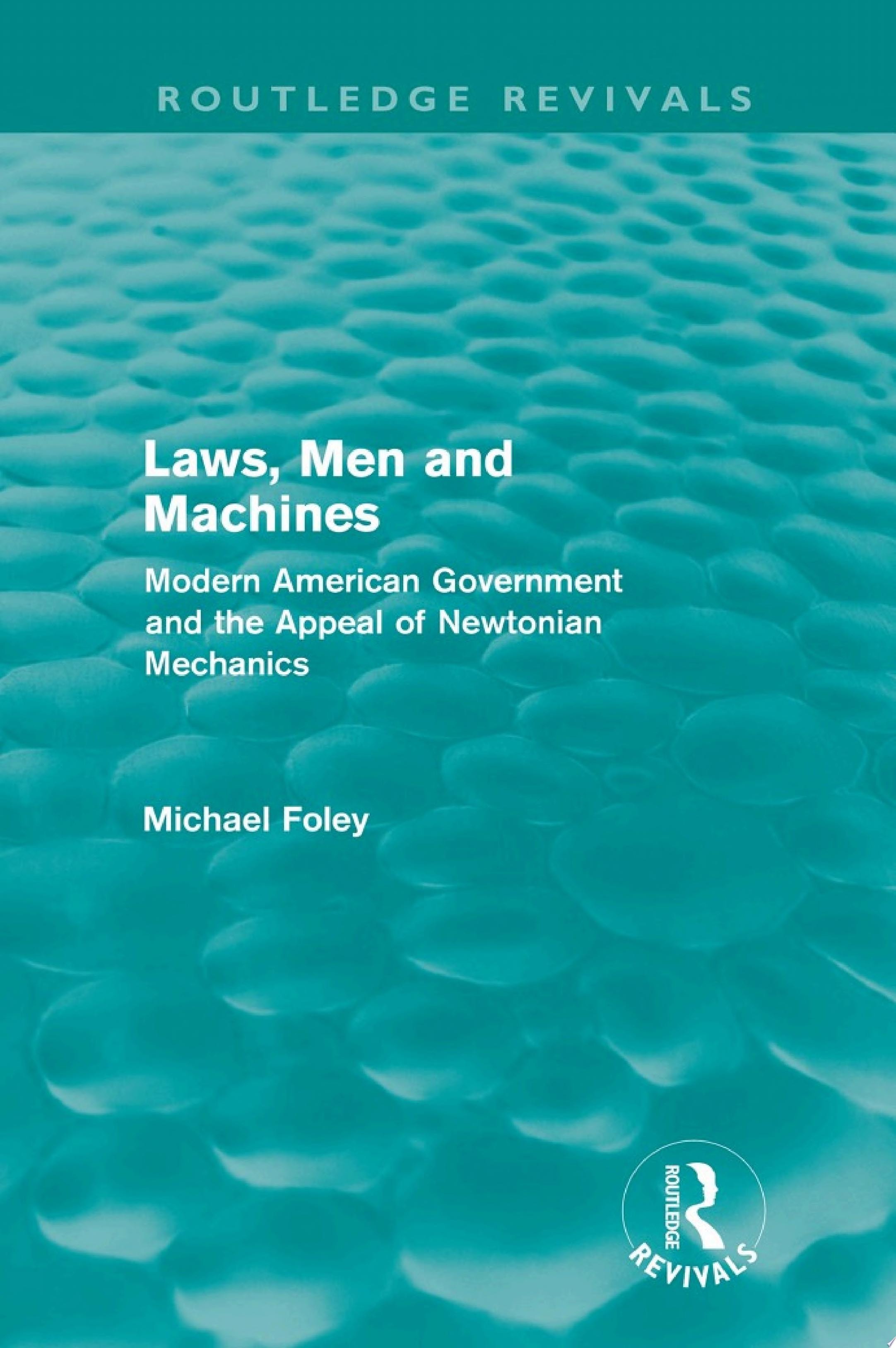 Laws, Men And Machines