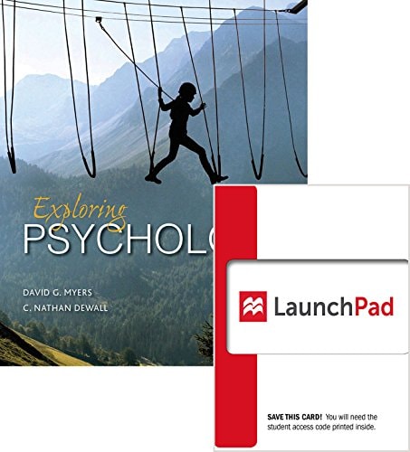 Loose-Leaf Version of Exploring Psychology 10e & Launchpad (Six Month Access) [With Access Code]