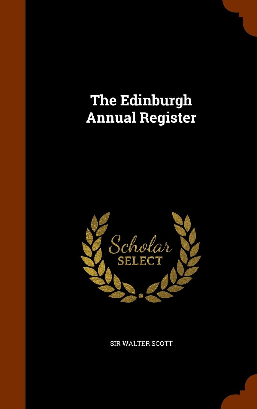 The Edinburgh Annual Register