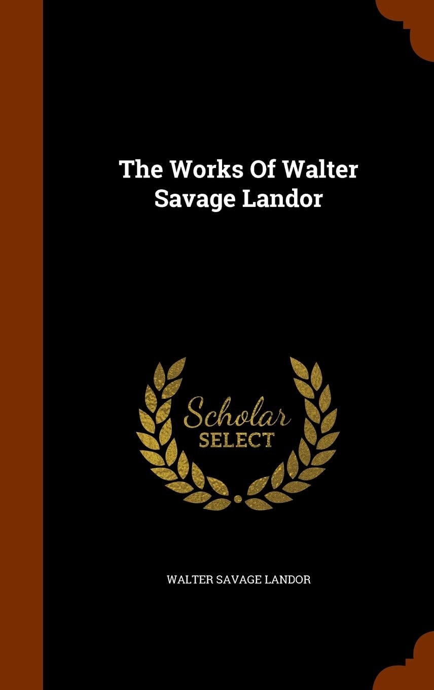 The Works Of Walter Savage Landor