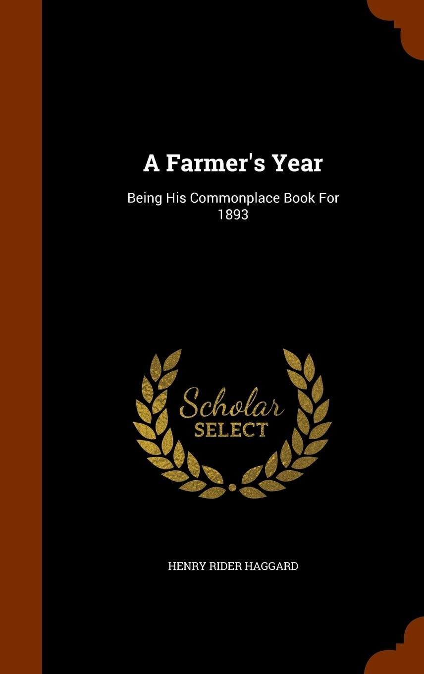 A Farmer's Year Being His Commonplace Book For 1893