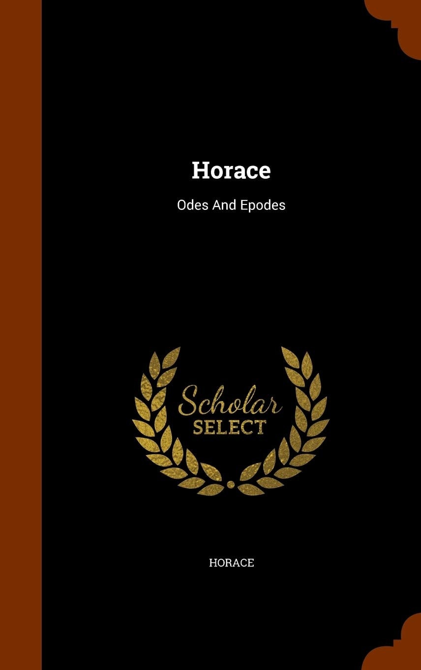 Horace Odes And Epodes