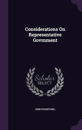 Considerations on Representative Govrnment