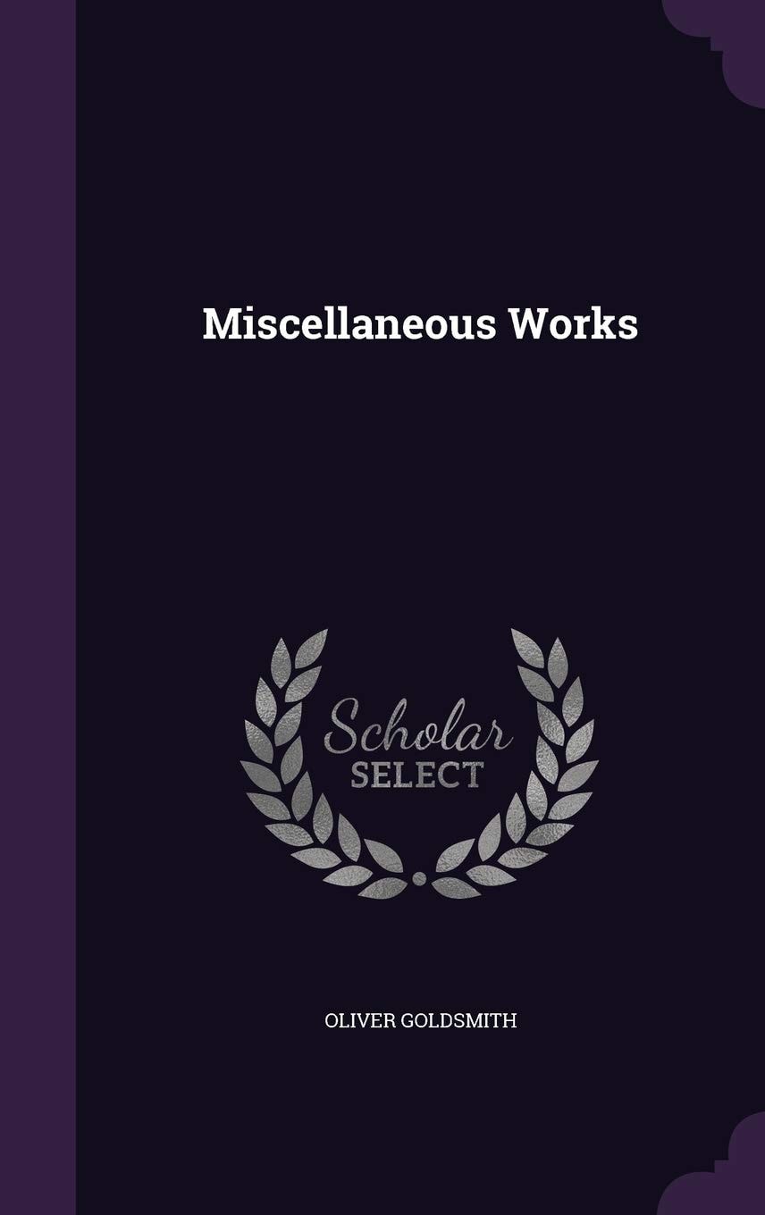 Miscellaneous Works