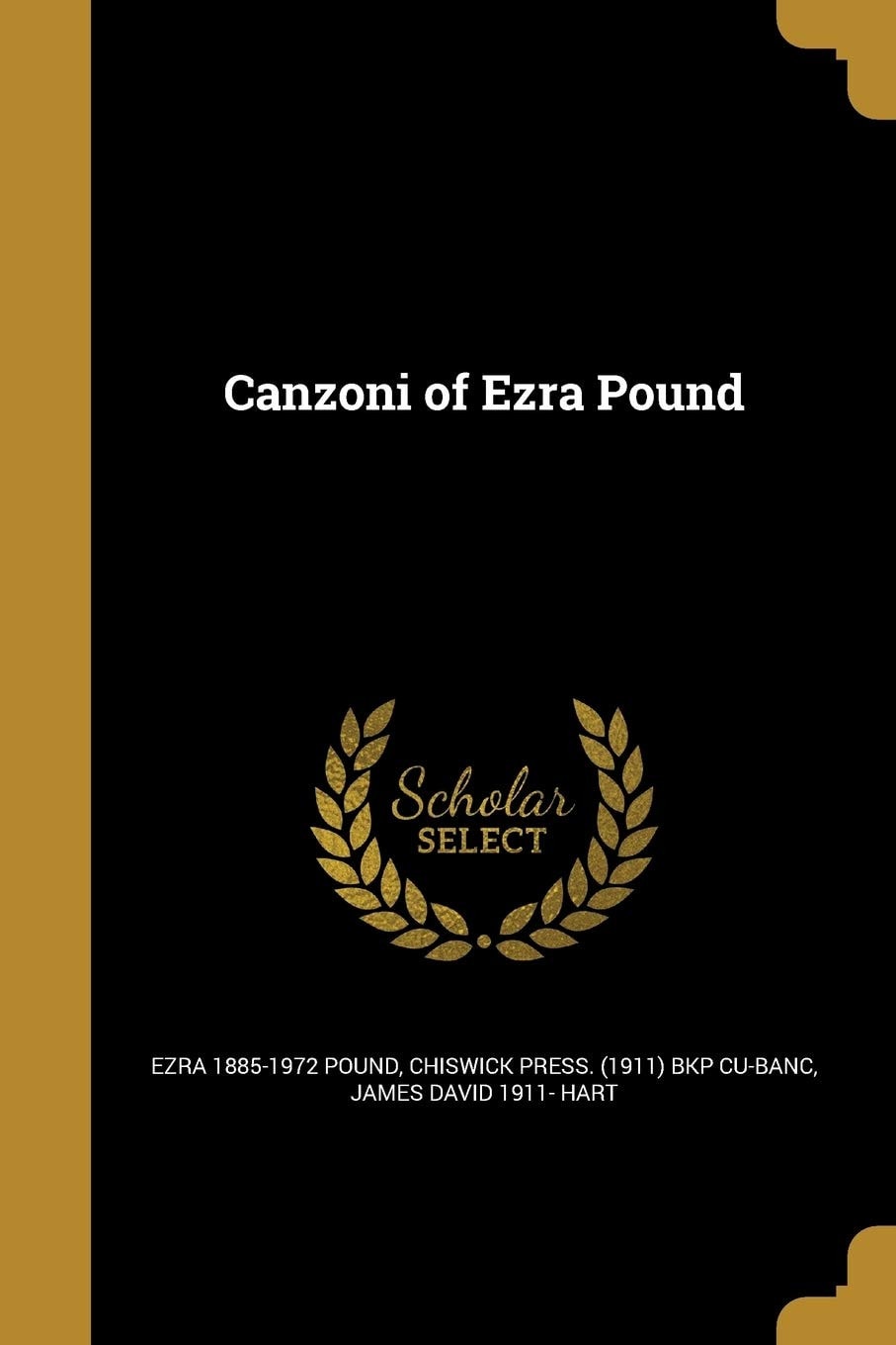 Canzoni of Ezra Pound