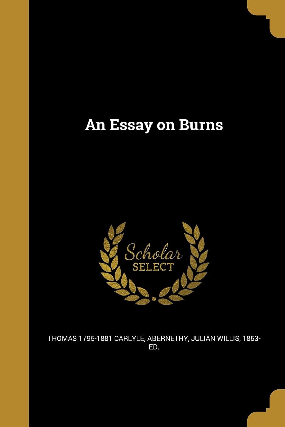 An Essay on Burns