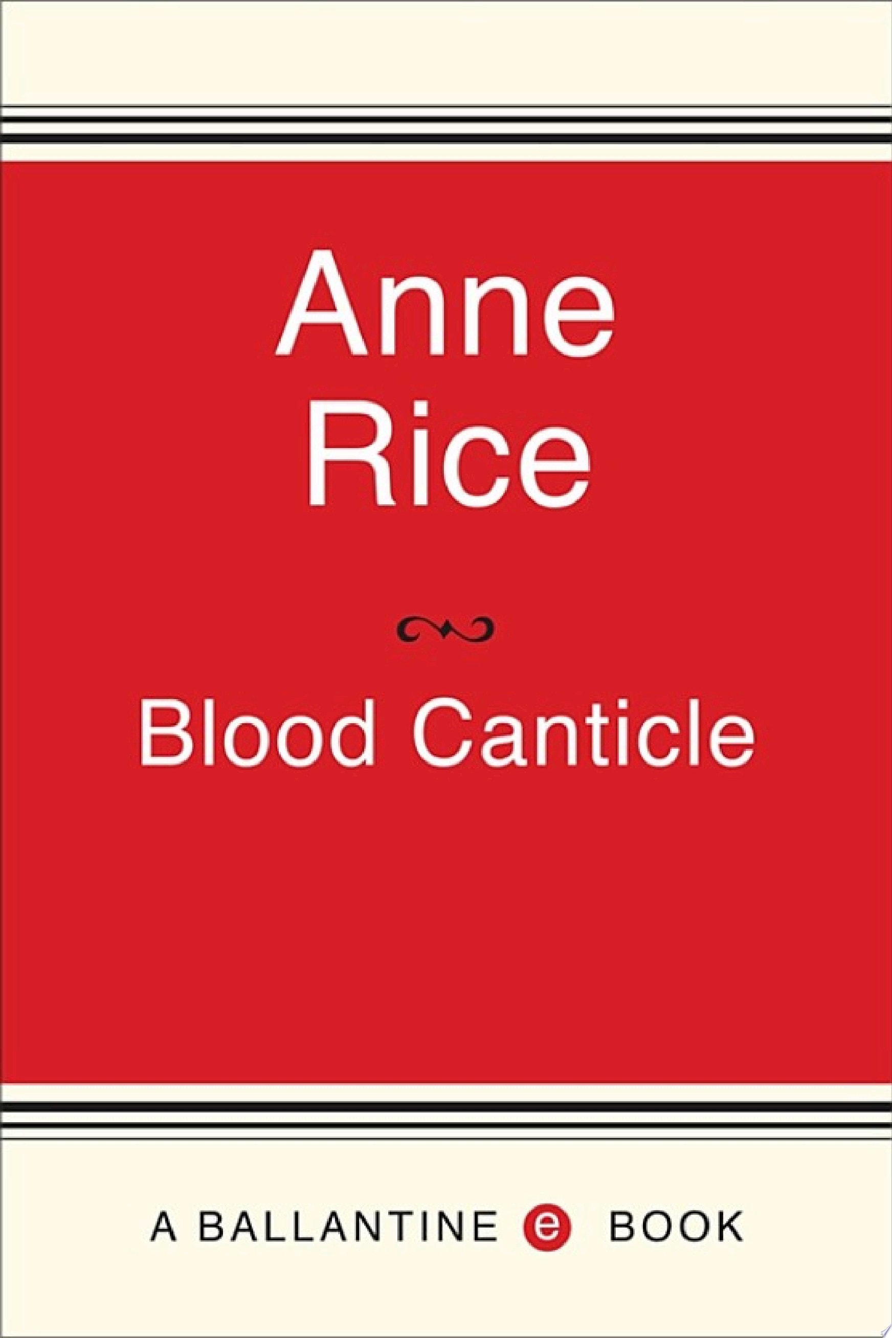 Blood Canticle