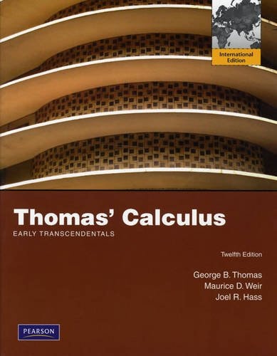 Online Course Pack:Thomas' Calculus Early Transcendentals:International Edition