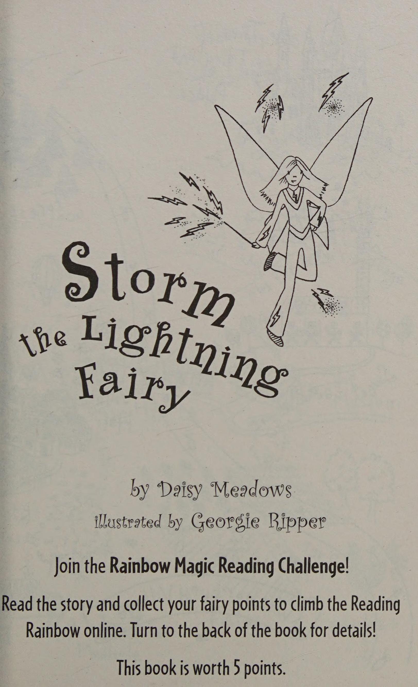 Storm the Lightning Fairy