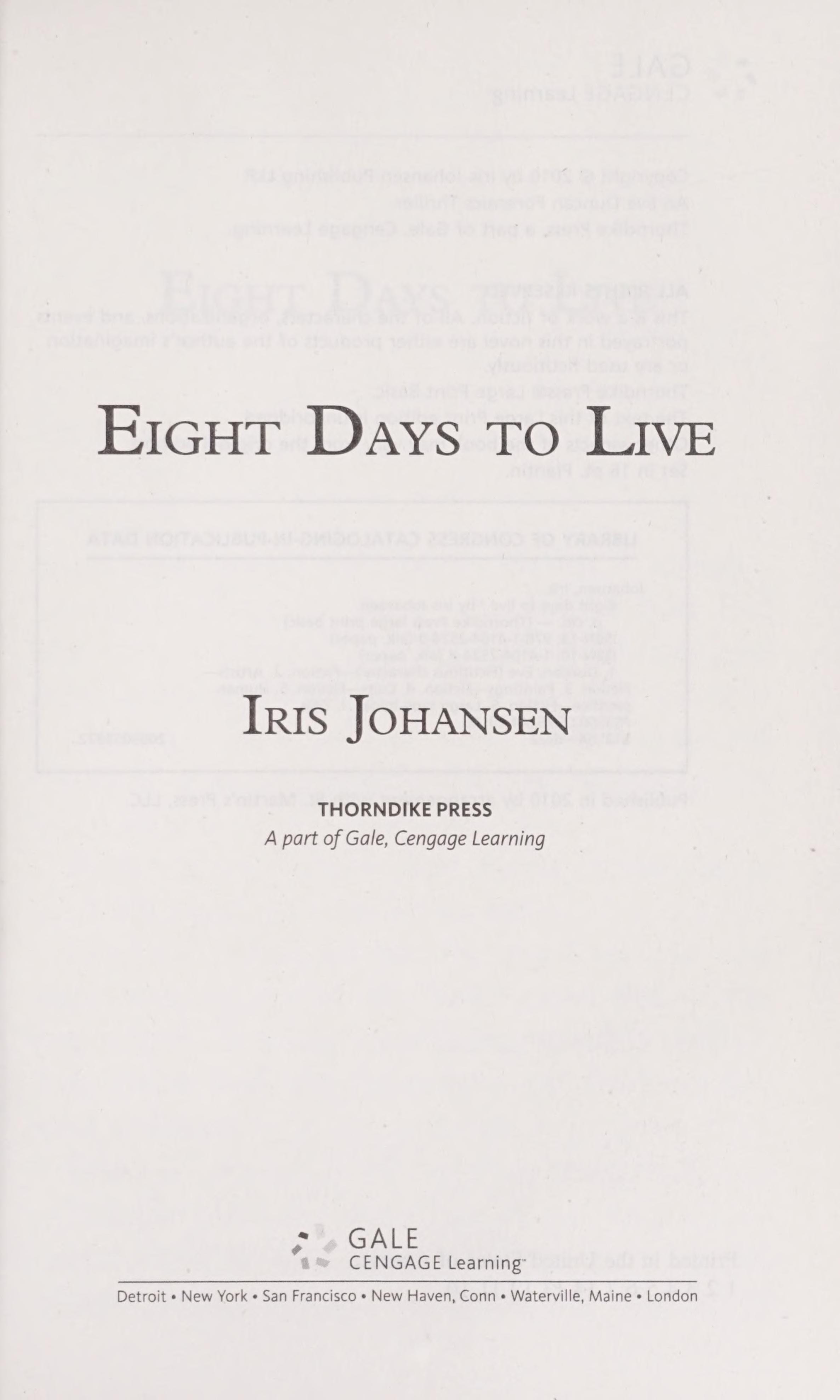 Eight Days to Live