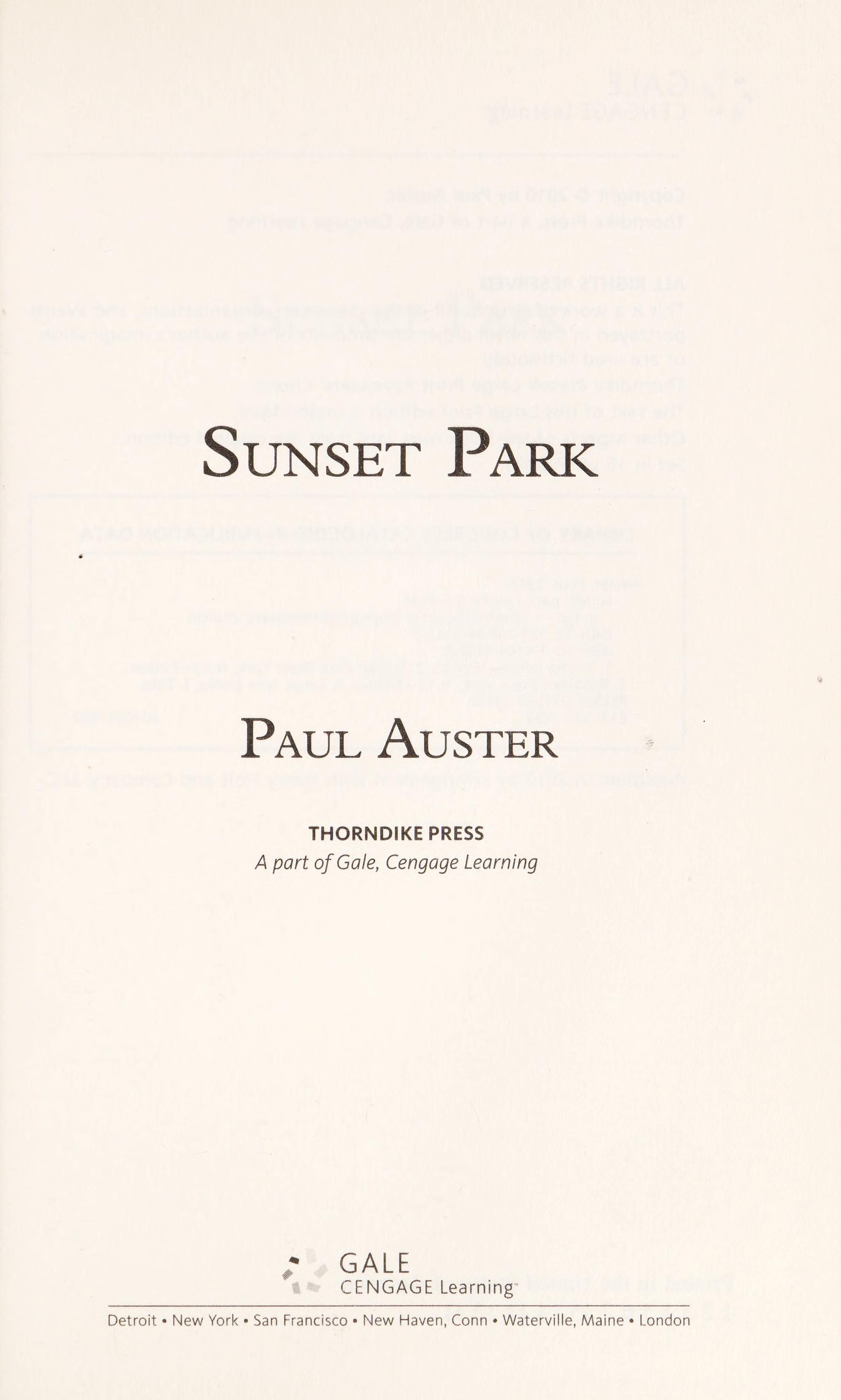 Sunset Park