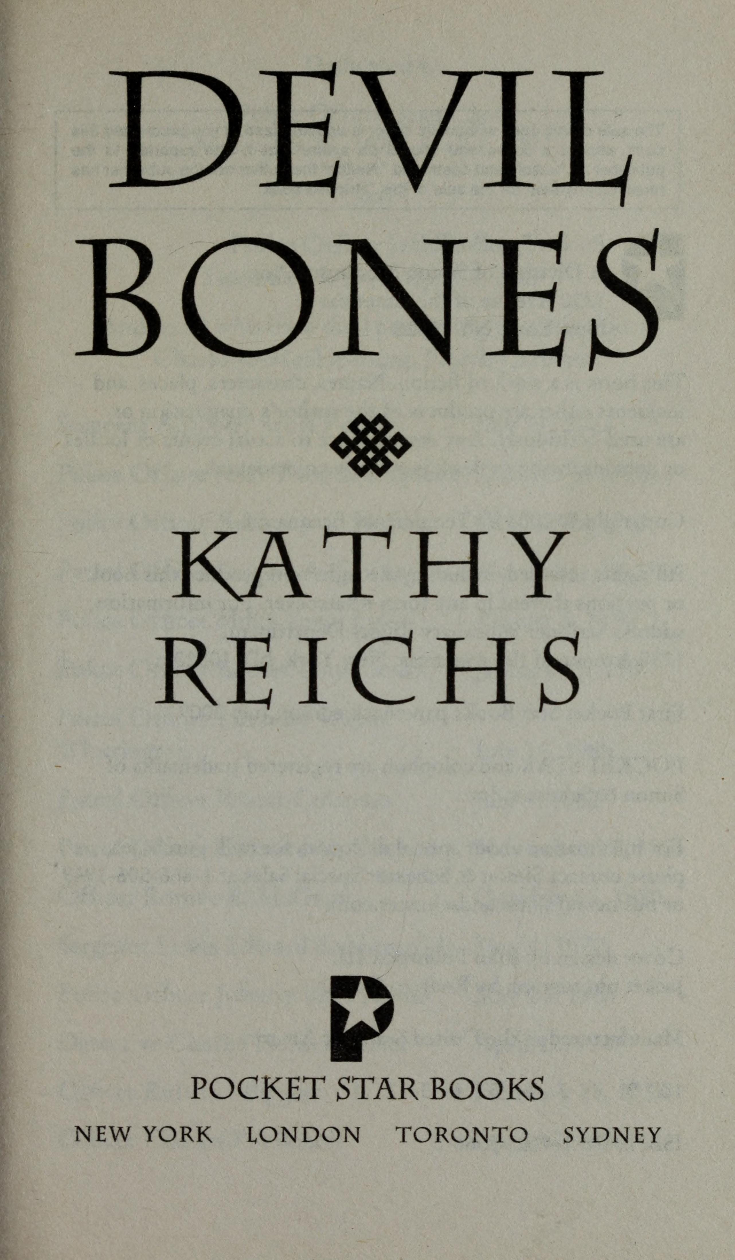 Devil Bones